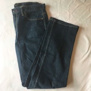 Talbots Straight Leg Medium Wash Jeans